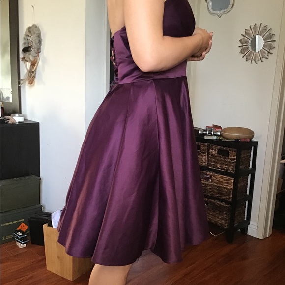 Landy Bridal Strapless Evening Dress - Picture 3 of 5